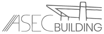 ASEC Building Logo Grey Adrian Seccull Master Builder